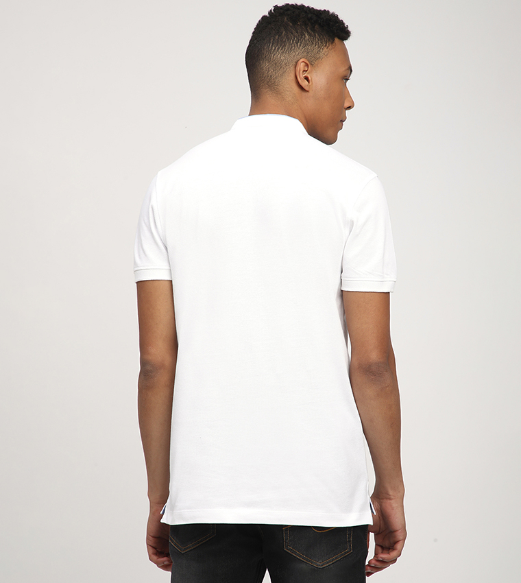 Aero Men's Logo Embroidered Polo T-Shirt