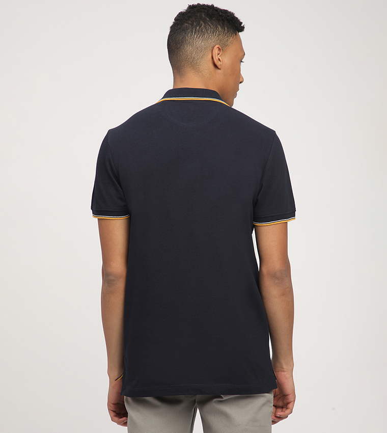 تيشيرت ايرو للرجال مخطط بأكمام قصيرة  