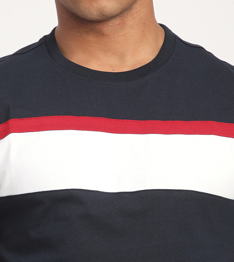 Aero Men's Color Block Short Sleeves T-Shirt