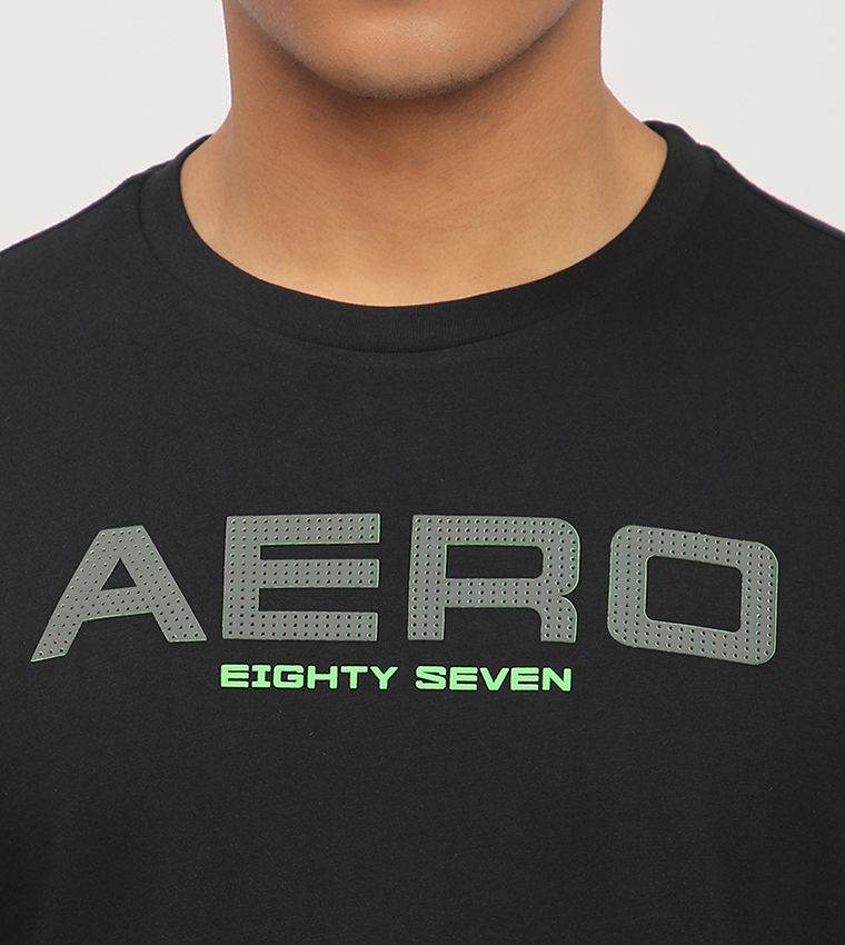 Aero Men's Logo Printed Short Sleeves T-Shirt