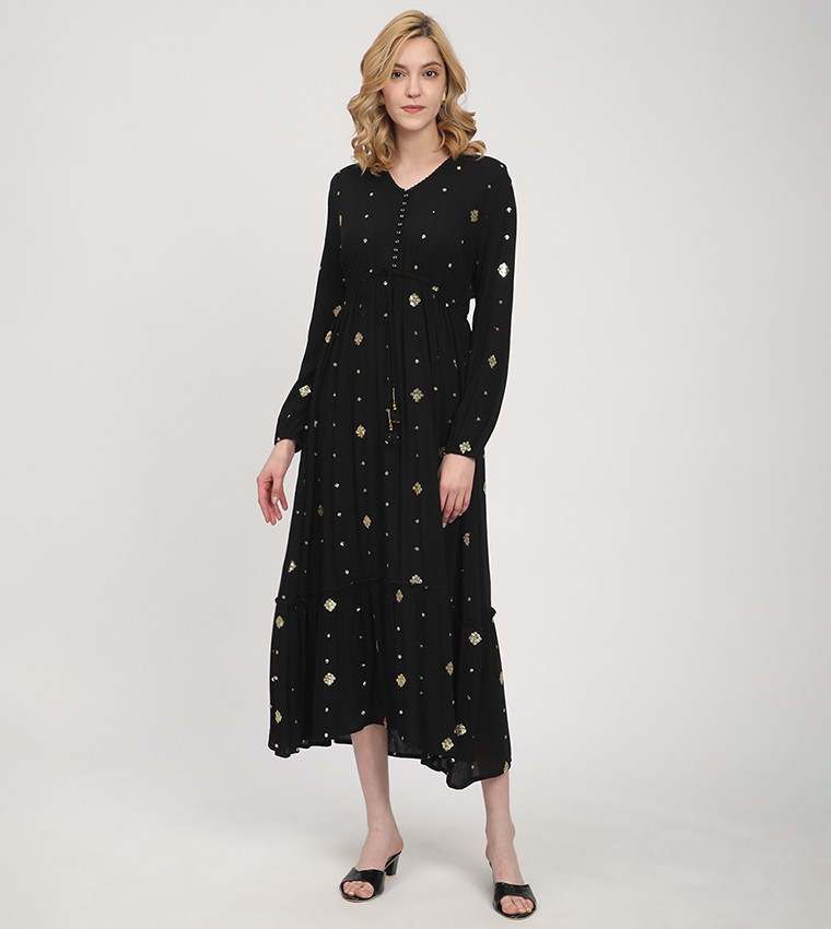 Aero Women's Sequined Midi Dresses