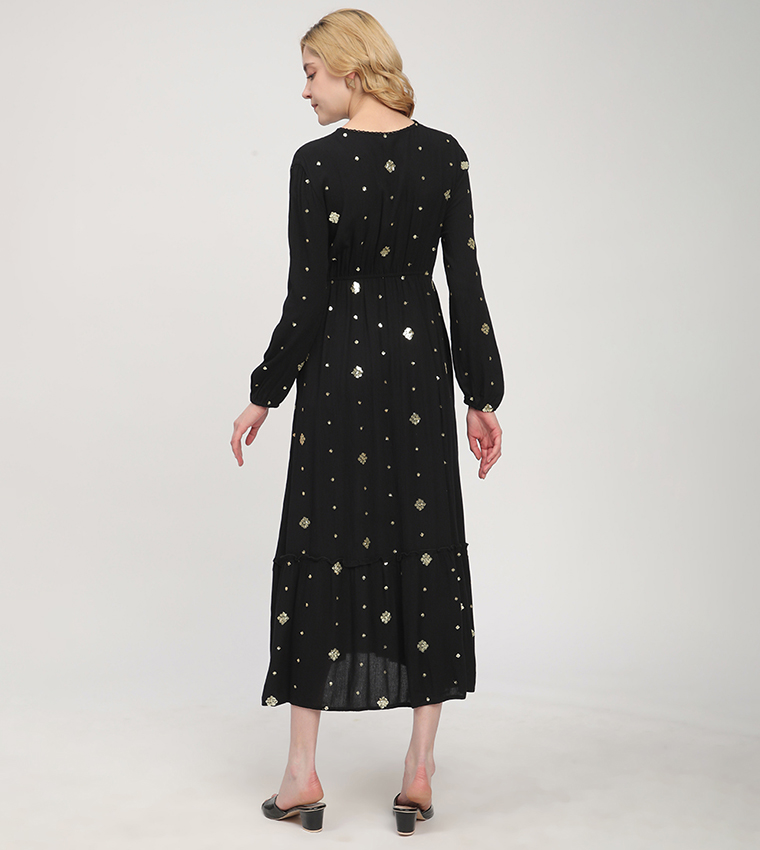 Aero Women's Sequined Midi Dresses