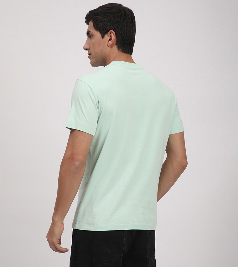 Aero Men's Logo Embroidered T-Shirt