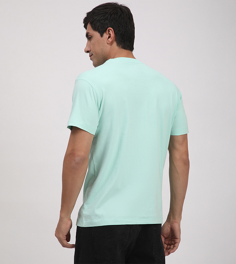 Aero Men's Logo Embroidered T-Shirt