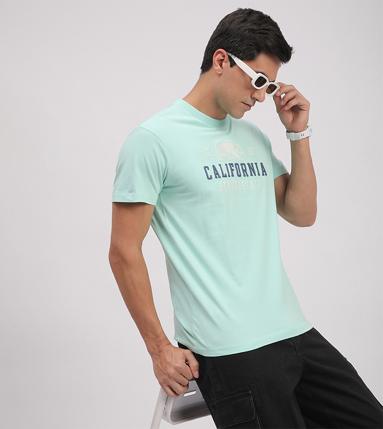 Aero Men's Logo Embroidered T-Shirt