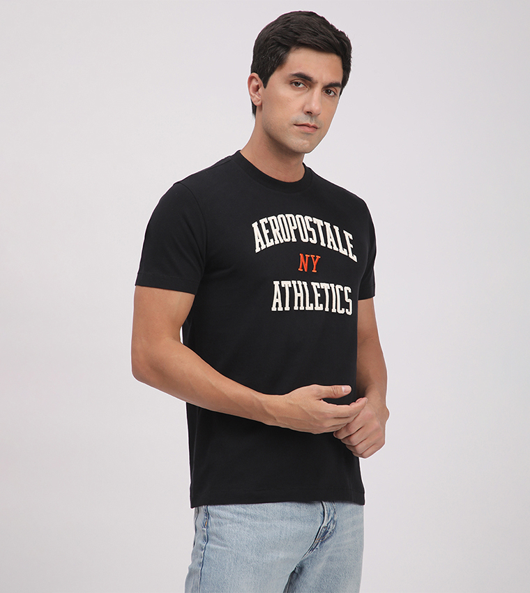 Aero Men's Logo Embroidered T-Shirt