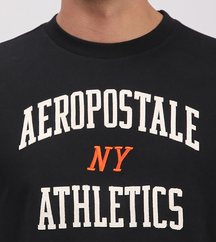 Aero Men's Logo Embroidered T-Shirt