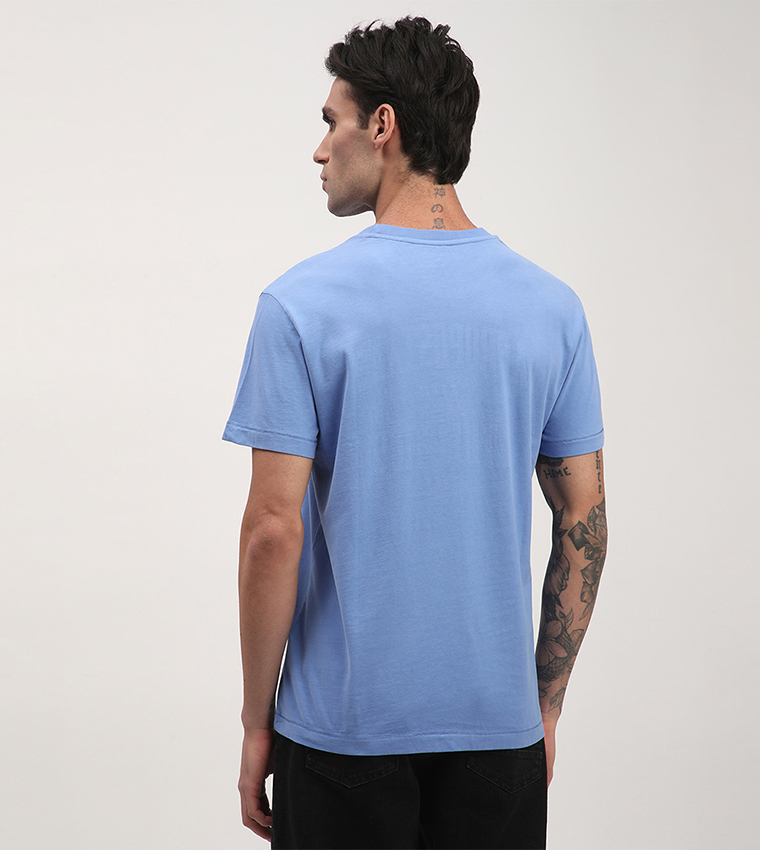 Aero Men's Logo Embroidered T-Shirt