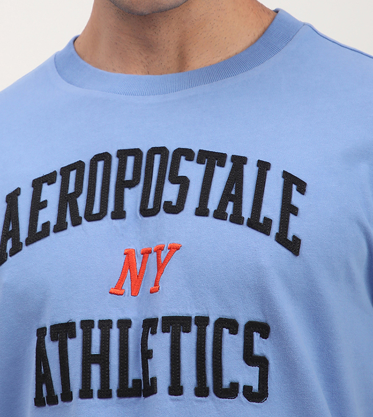 Aero Men's Logo Embroidered T-Shirt