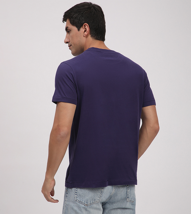 Aero Men's Logo Embroidered T-Shirt