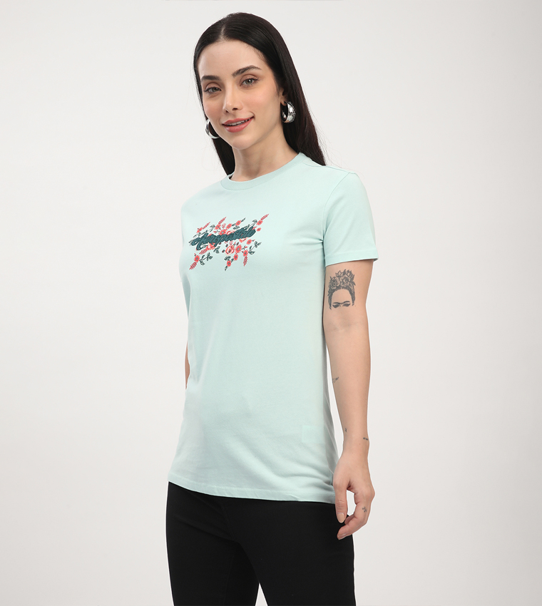 Aero Women's Logo Embroidered T-Shirt
