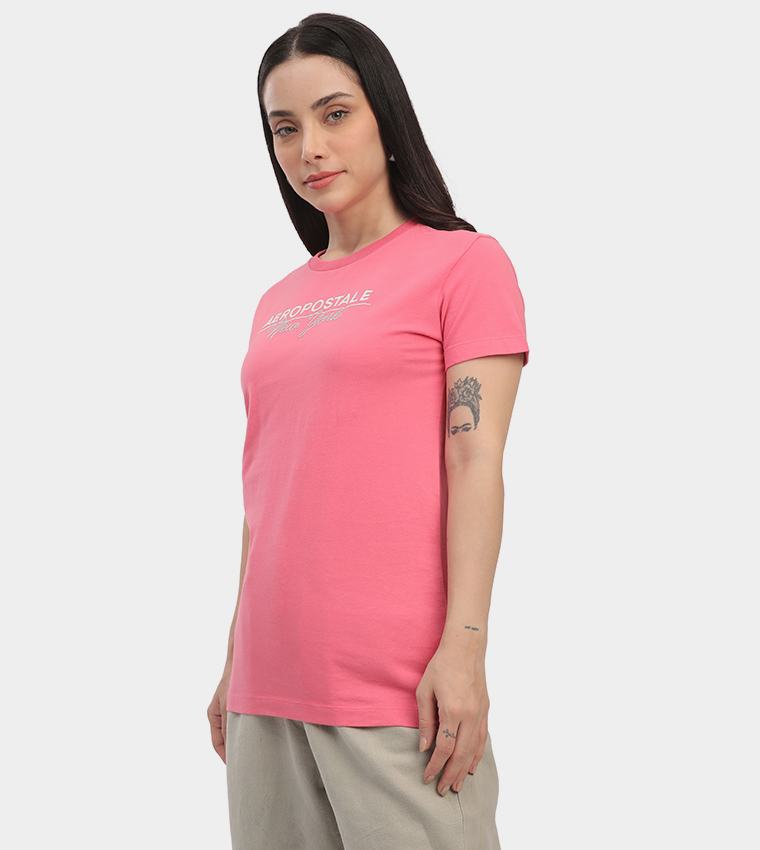 Aero Women's Logo Embroidered T-Shirt