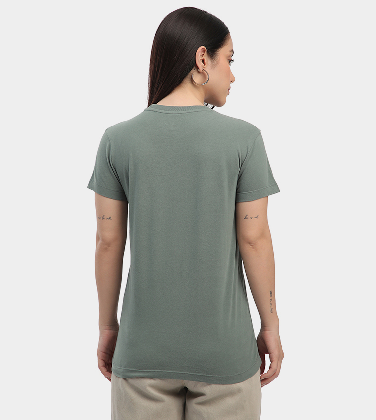 Aero Women's Logo Embroidered T-Shirt