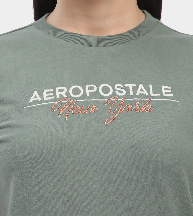 Aero Women's Logo Embroidered T-Shirt
