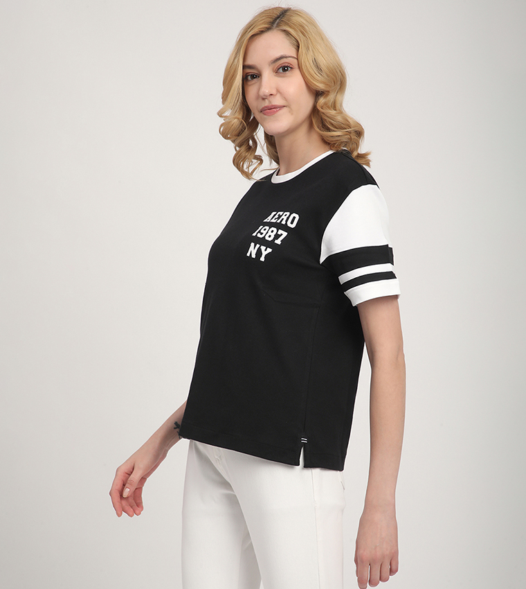 Aero Women's Logo Printed T-Shirt