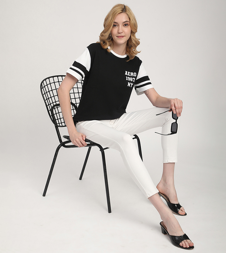 Aero Women's Logo Printed T-Shirt