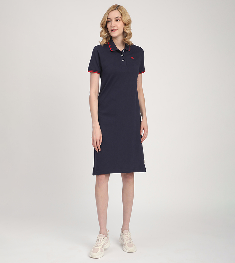 Aero Women's Logo Embroidered Polo Dress