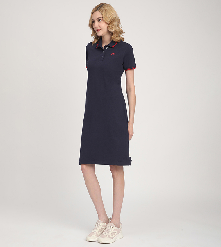Aero Women's Logo Embroidered Polo Dress