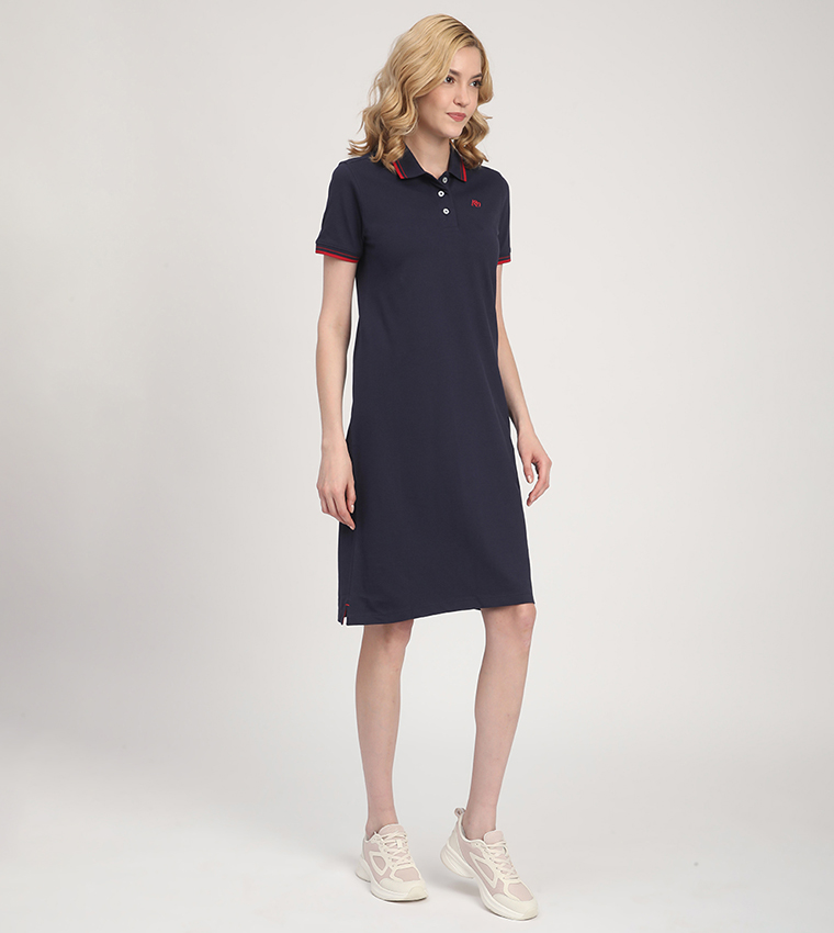 Aero Women's Logo Embroidered Polo Dress