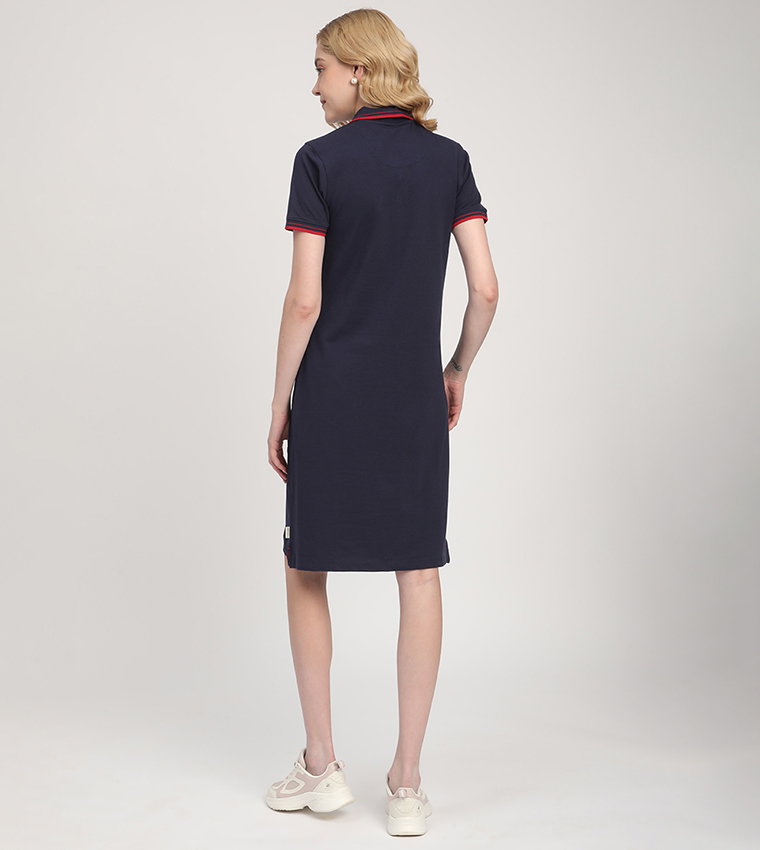 Aero Women's Logo Embroidered Polo Dress