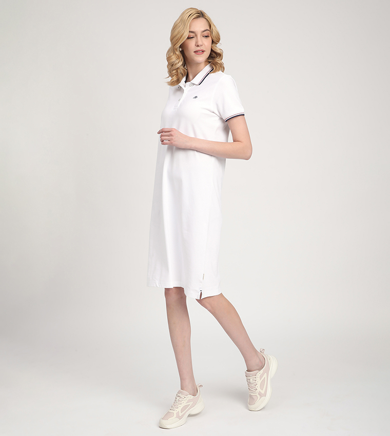 Aero Women's Logo Embroidered Polo Dress