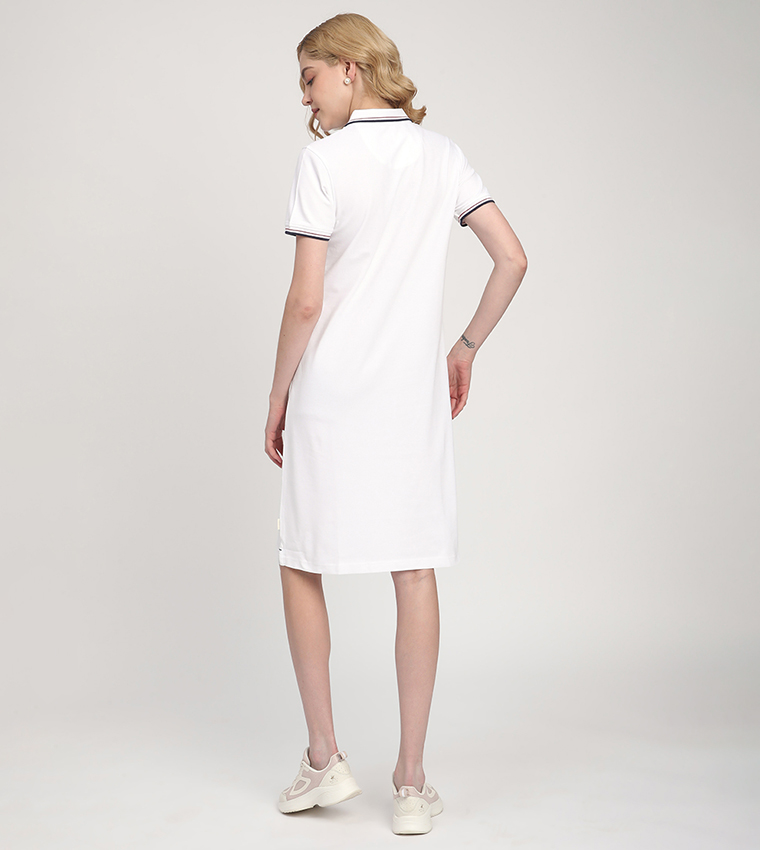 Aero Women's Logo Embroidered Polo Dress