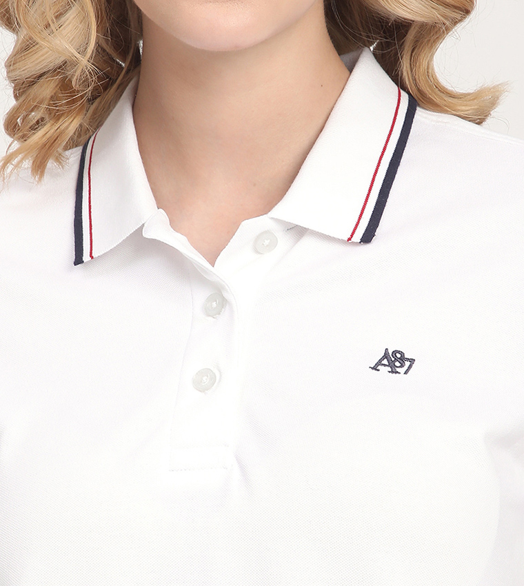 Aero Women's Logo Embroidered Polo Dress