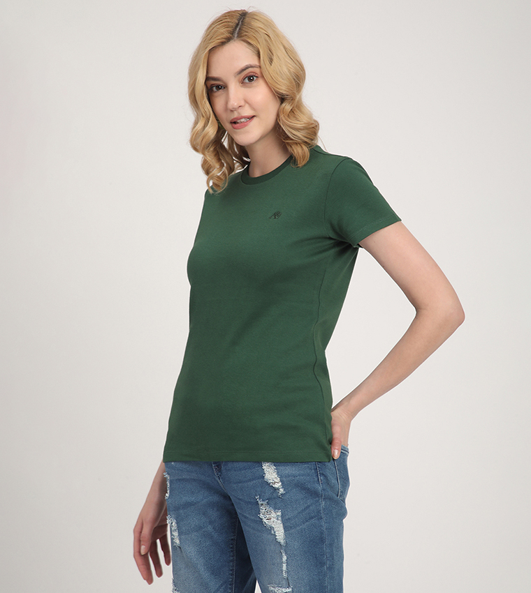 Aero Women's Logo Embroidered T-Shirt