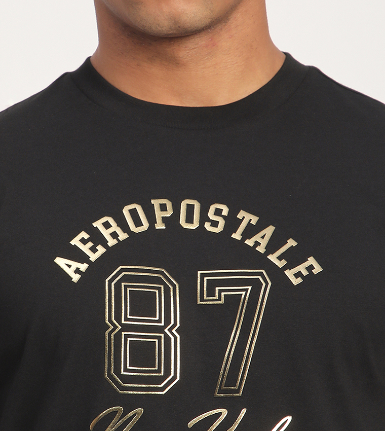 Aero Men's Logo Printed Short Sleeves T-Shirt