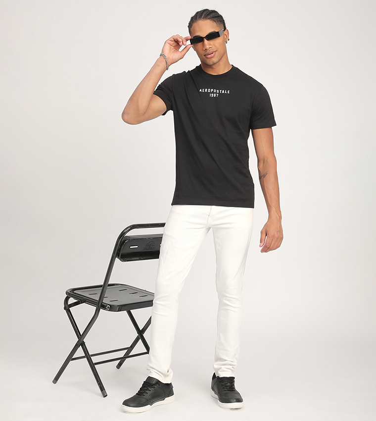 Aero Men's Logo Printed Short Sleeves T-Shirt