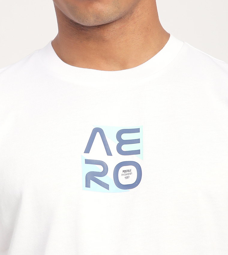Aero Men's Logo Printed Short Sleeves T-Shirt