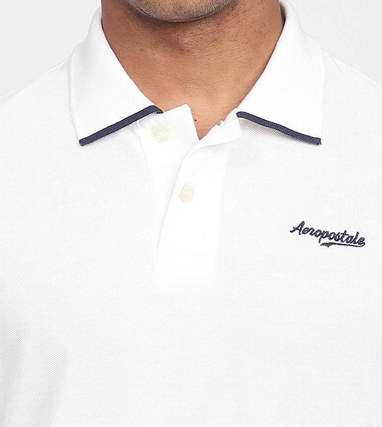 Aero Men's Logo Embroidered T-Shirt