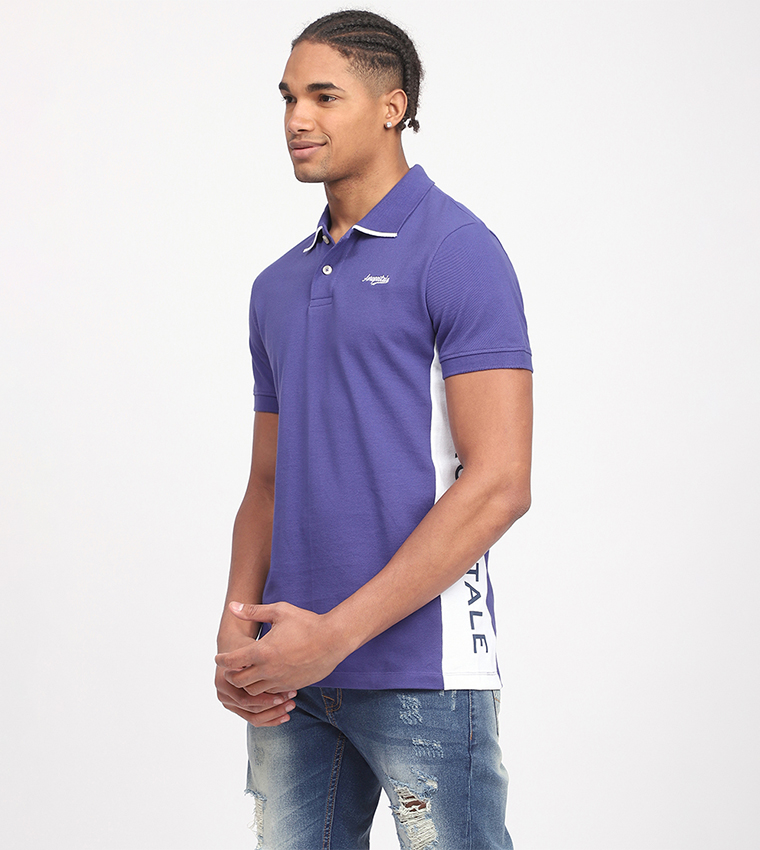 Aero Men's Logo Embroidered T-Shirt