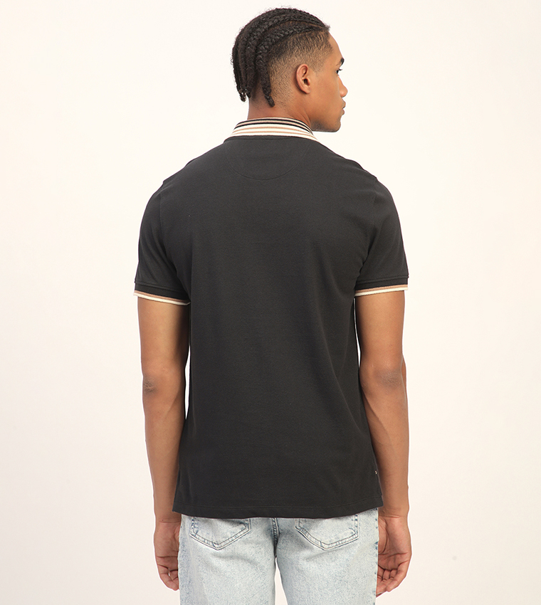 Aero Men's Logo Embroidered Short Sleeves T-Shirt