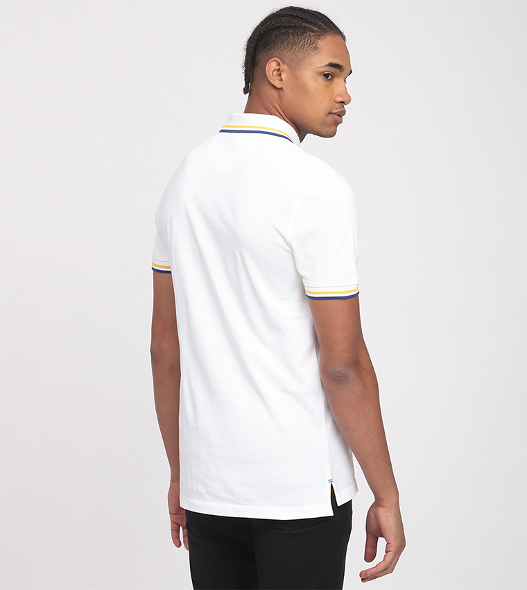 Aero Men's Logo Embroidered Polo T-Shirt