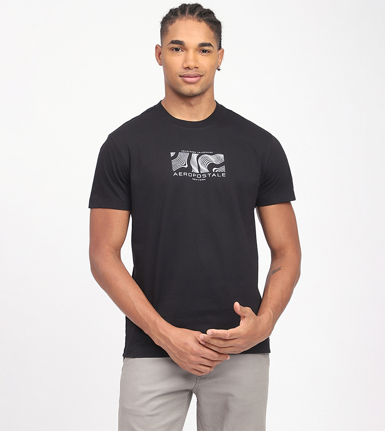 Aero Men's Graphic Printed T-Shirt