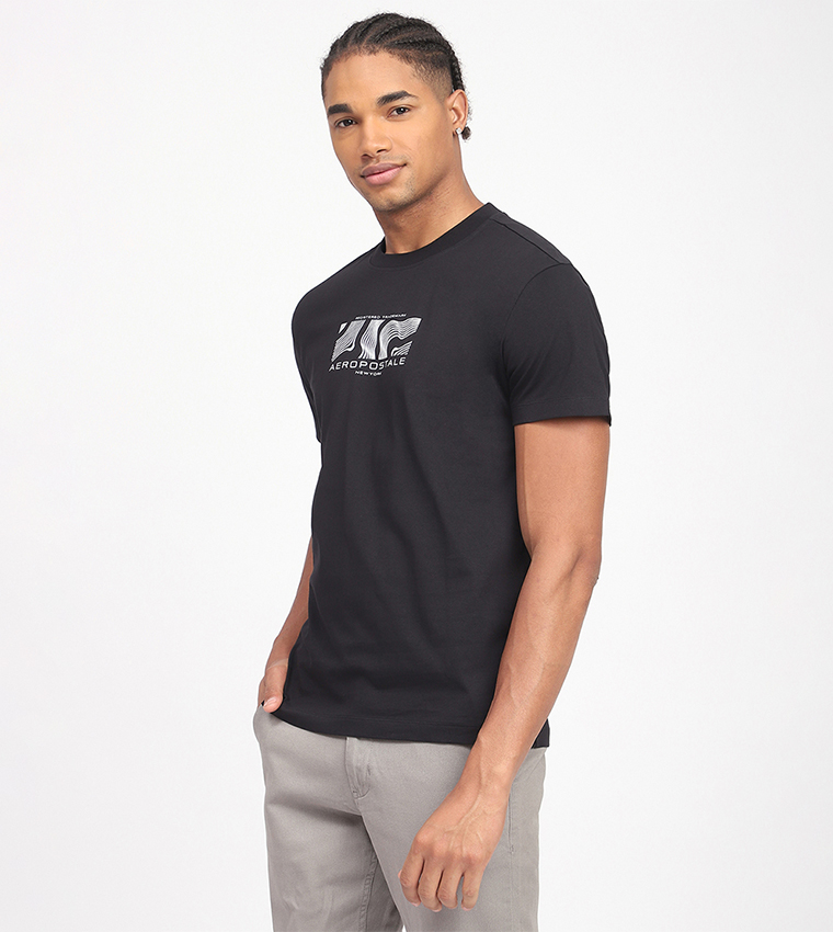Aero Men's Graphic Printed T-Shirt