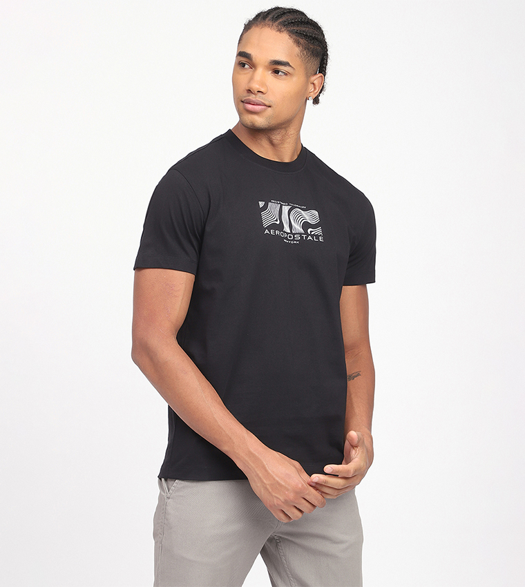 Aero Men's Graphic Printed T-Shirt