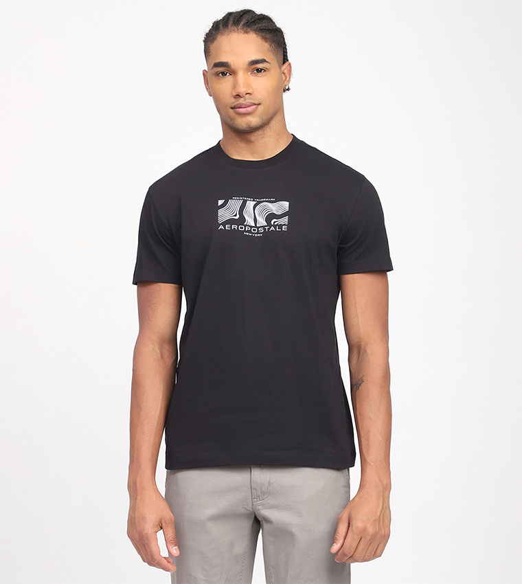 Aero Men's Graphic Printed T-Shirt
