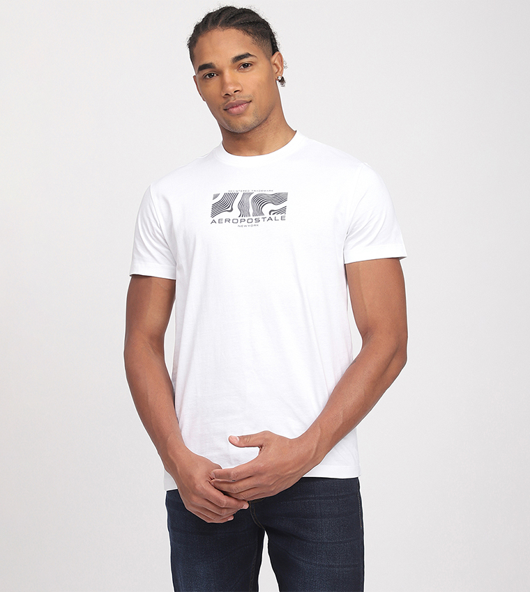 Aero Men's Graphic Printed T-Shirt