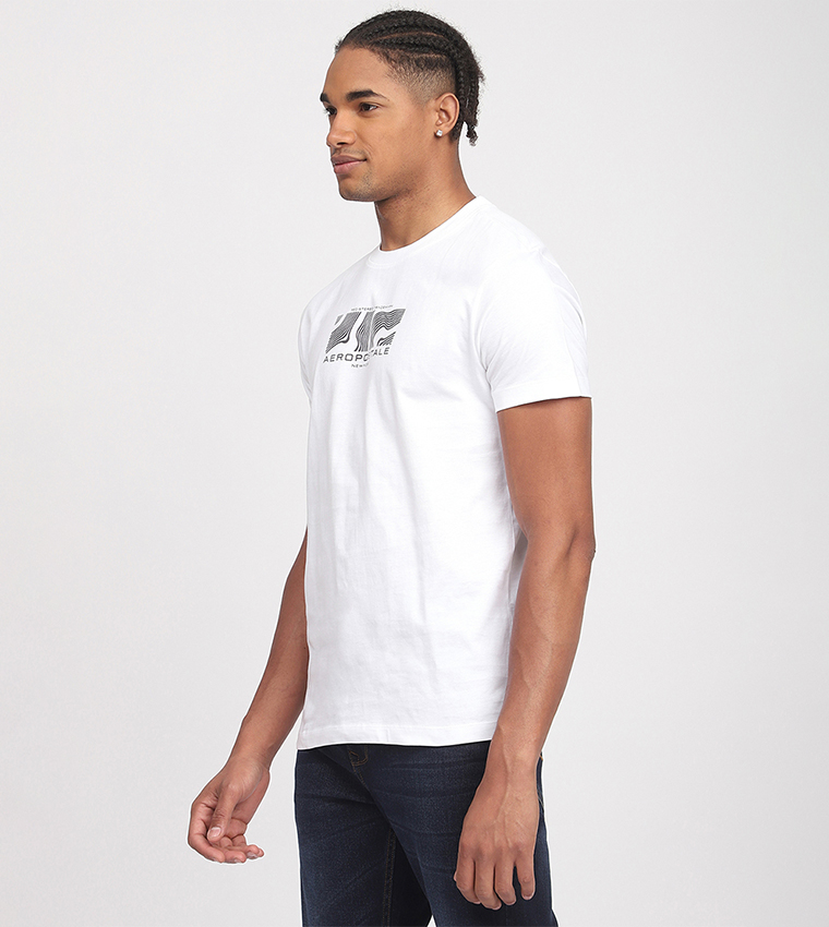 Aero Men's Graphic Printed T-Shirt