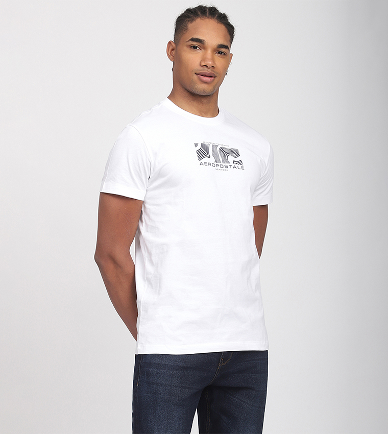 Aero Men's Graphic Printed T-Shirt