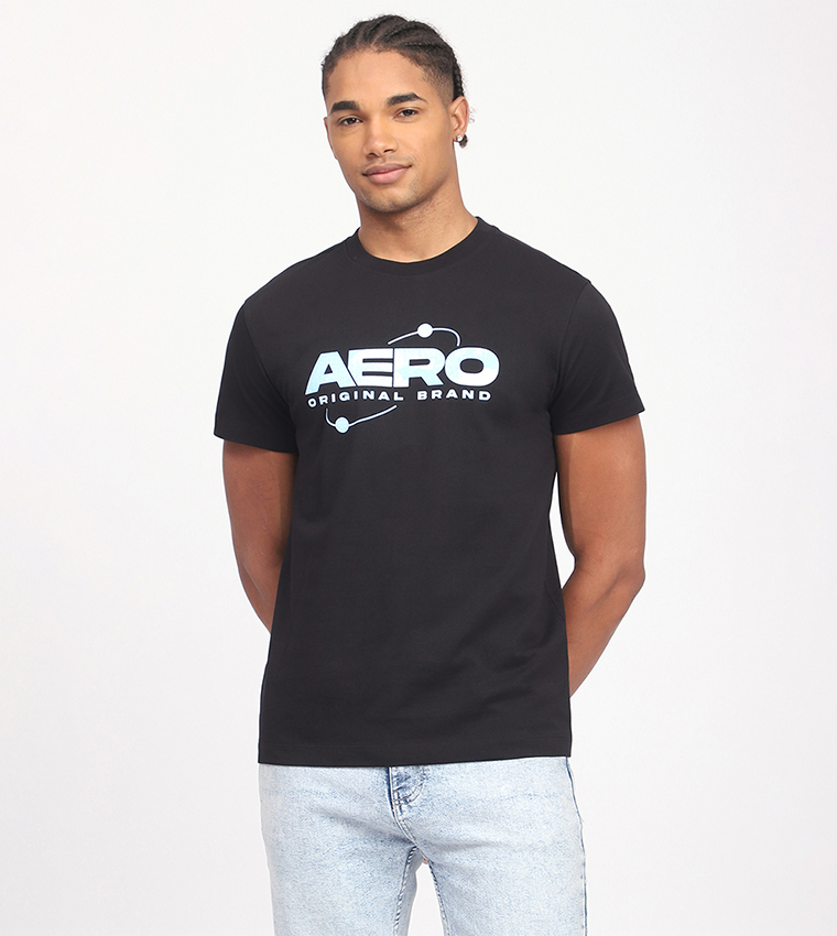 Aero Men's Logo Printed T-Shirt