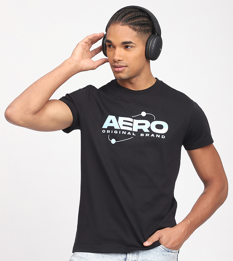 Aero Men's Logo Printed T-Shirt