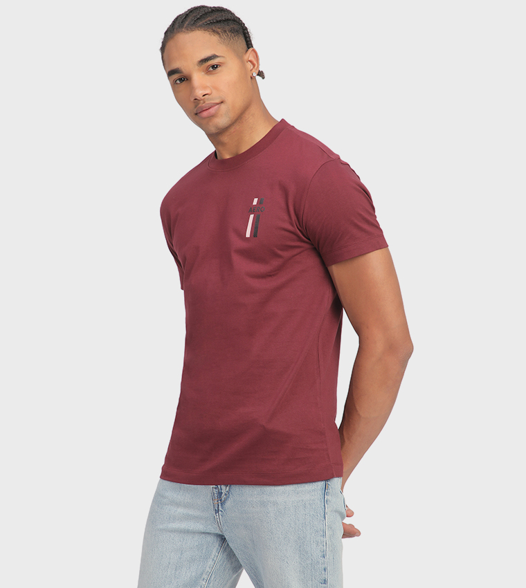 Aero Men's Logo Printed T-Shirt