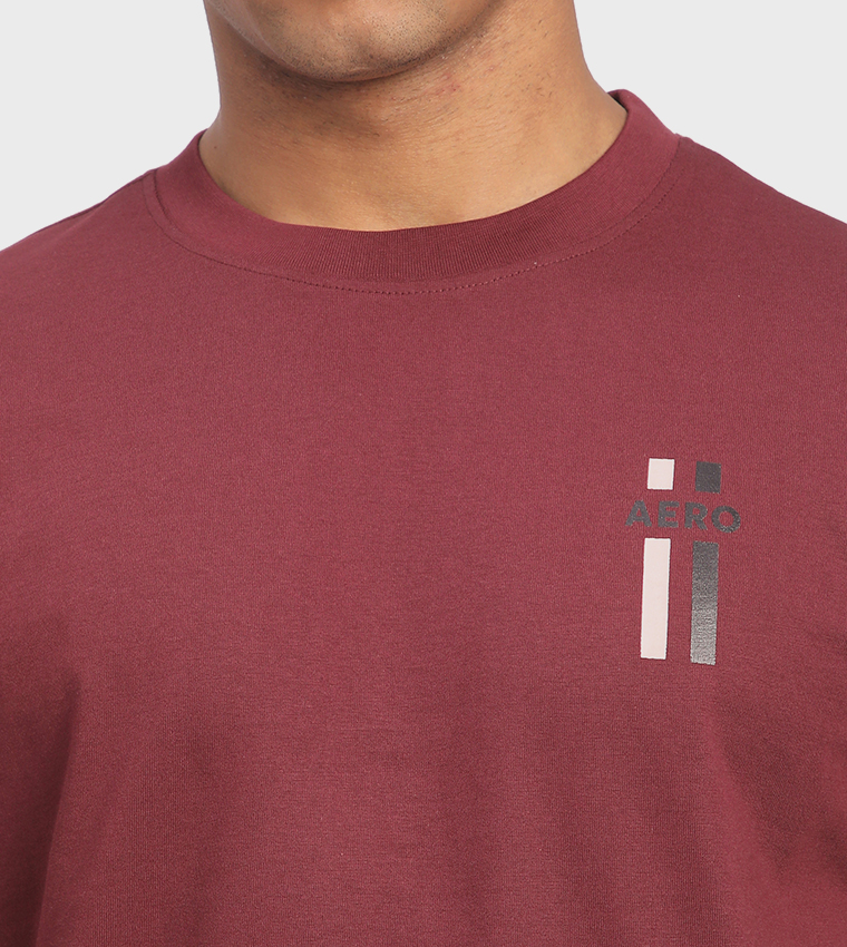 Aero Men's Logo Printed T-Shirt