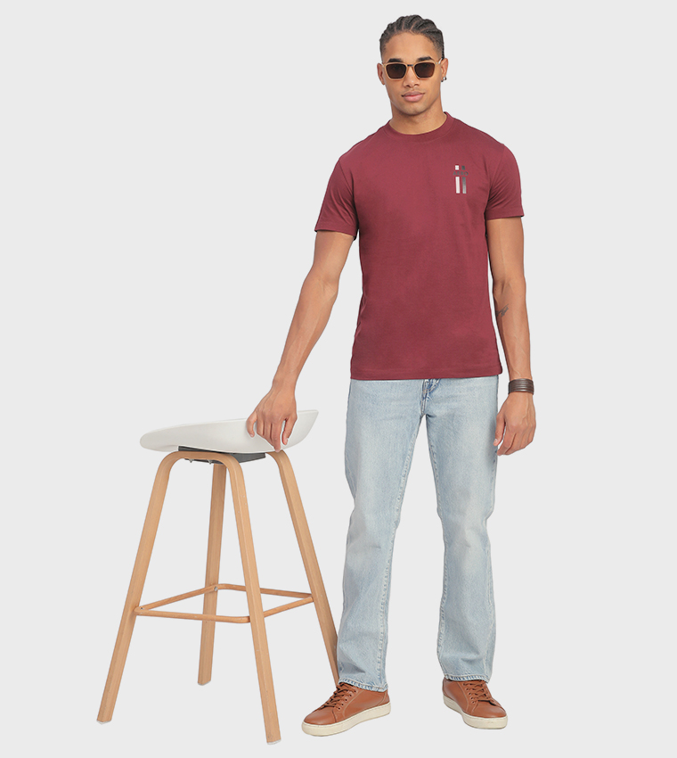 Aero Men's Logo Printed T-Shirt
