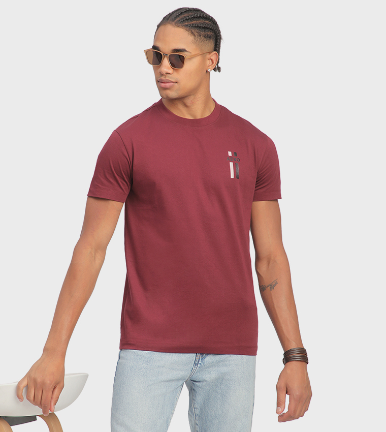 Aero Men's Logo Printed T-Shirt