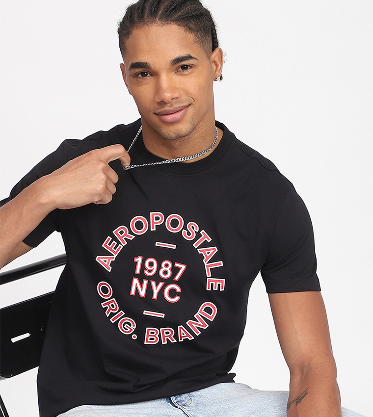 Aero Men's Monotype Printed T-Shirt