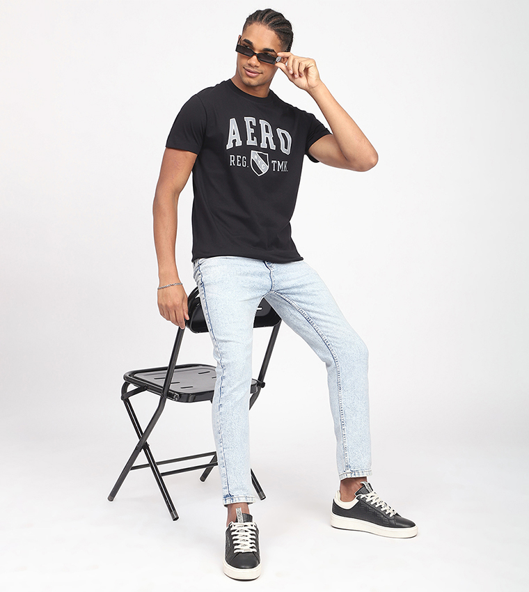 Aero Men's Monotype Printed T-Shirt